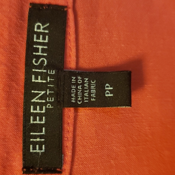 Eileen Fisher coral jacket size pp - Picture 2 of 10